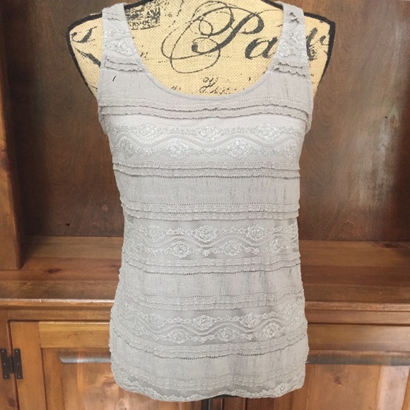 NWT Express Lace Tank - Picture 1 of 3